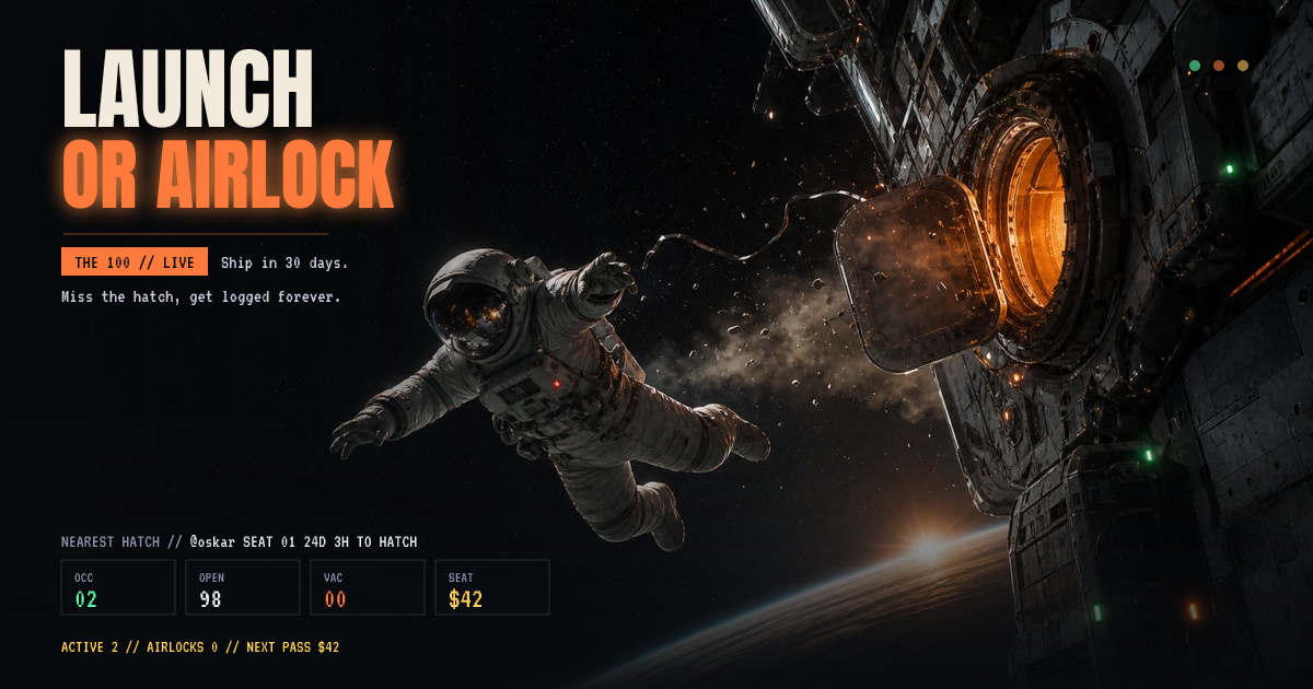 OG preview for Ship Airlock v1.0 + Clerk billing